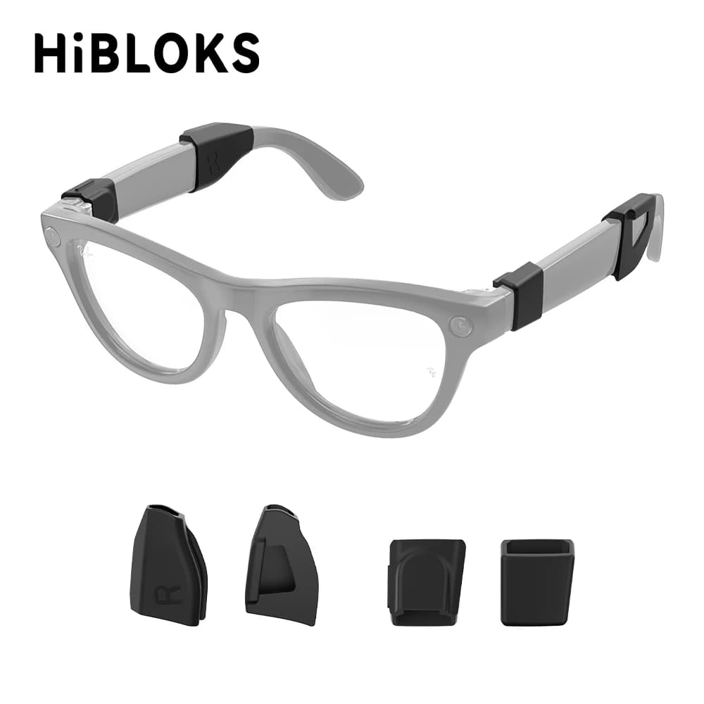 HiBloks Waterproof Protective Case for Ray-Ban Meta & GEN2 Wayfarer/Skyler/Headliner/Blayzer/Scriber Smart Glasses Accessories