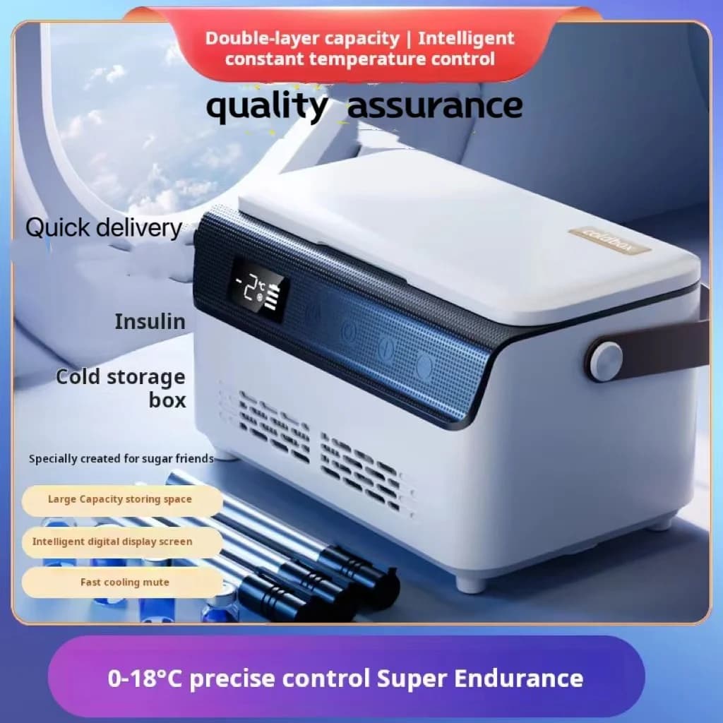 Insulin refrigerated box, medicine injection refrigerated constant temperature, car travel, household insulin medicine refrigera