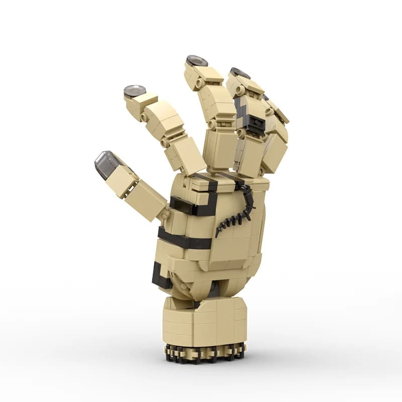 BuildMOC Movie Wednesday Hand Things Brickheadzs Addamedss-Familyss Building Blocks For Horror Monster Bricks Kids Halloween Toy