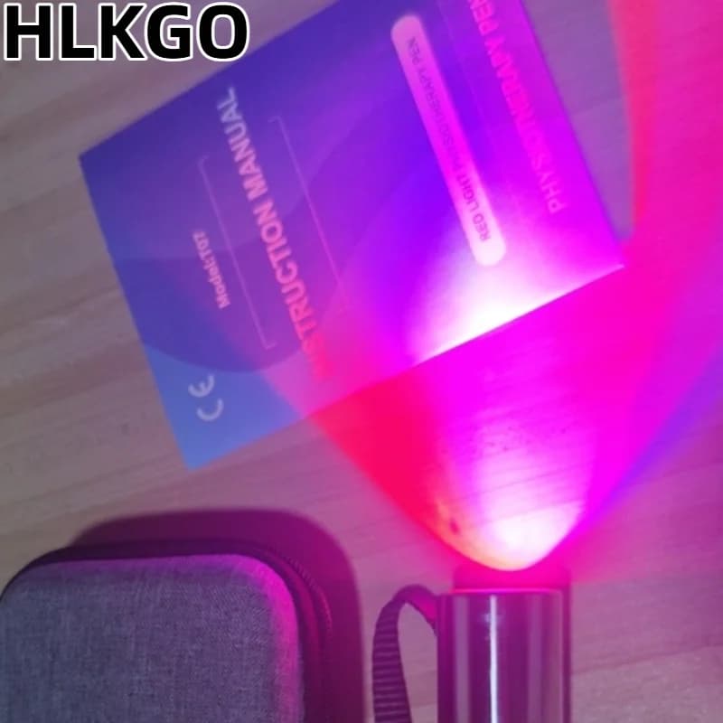 LED Red Light Therapy Wand for Deep Tissue Pain Relief on Knee,Ankle,Hands,Feet and Improve Skin Acne Treatment Skin Care