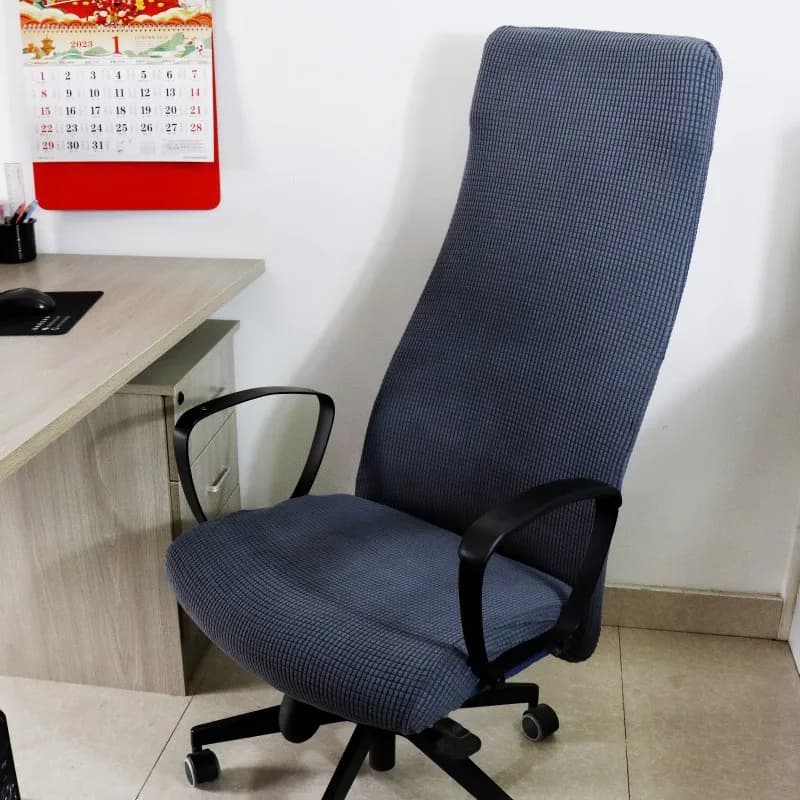 Universal Computer Game Chair Cover Home Office Elastic Dustproof Chair Seat Covers Armchair Slipcover Furniture Protector Case