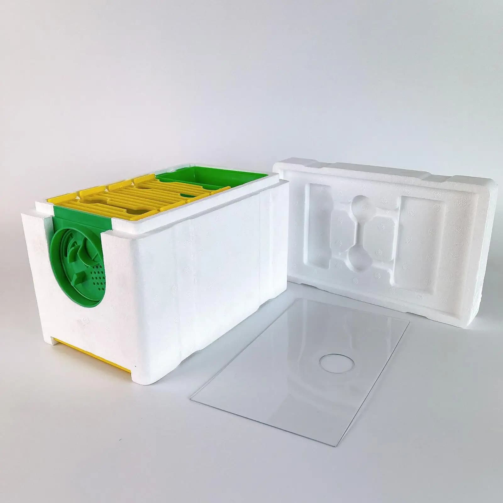Bee Mating Nuc Hive Box Plastic Polystyrene Insulated Beekeeping Tool for Queen Bees Breeding and Hive Setup