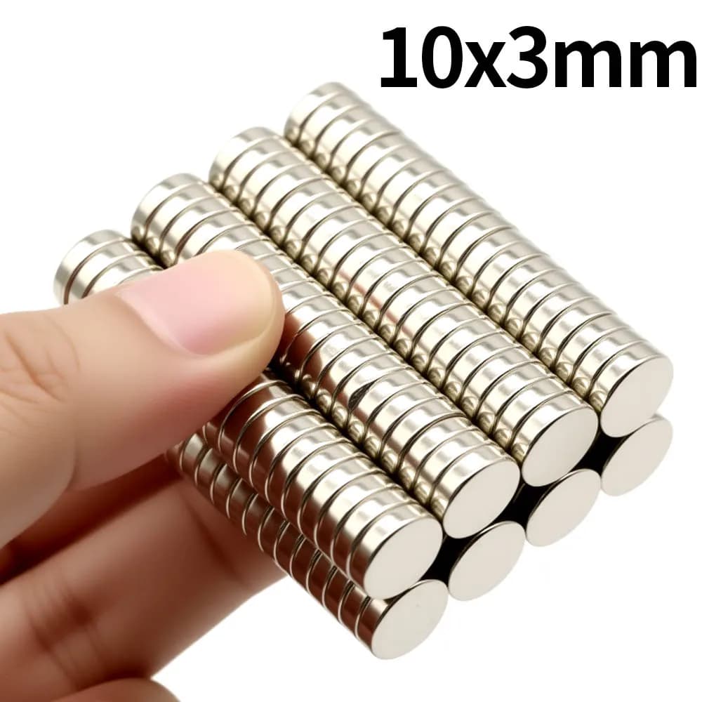 10x3mm Super Strong Neodymium Magnet N35 NdfeB Permanent Magnetic imanes Round Powerful Magnets Refrigerator Magnet