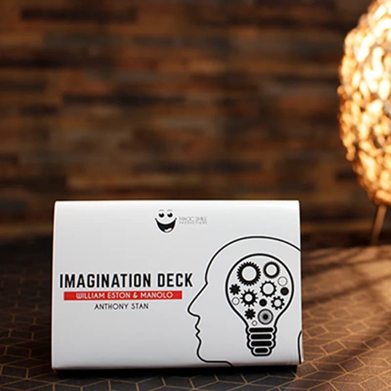 Imagination Deck (Gimmick) By Anthony Stan Magic Tricks Card Prediction Magia Close Up Street Illusions Gimmicks Mentalism Props