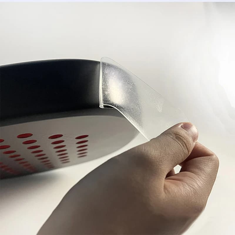Paddle Edge Protection Tape: Maintain Your Pickleballs Racquet; Quality Transparent Head Guard
