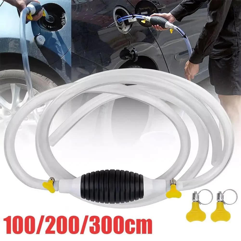 Universal Car Fuel Pump Hand Gas Oil Pump Manual Suction Pipe Pumping For Boat Liquid Petrol Tuning Car Engine Fuel Pump