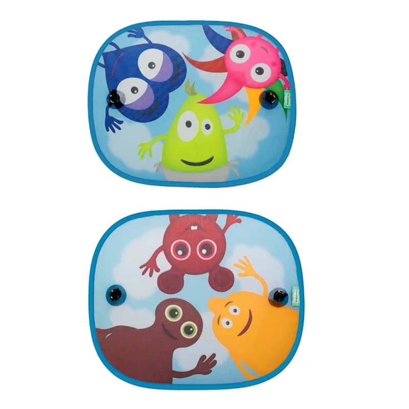 Teddykompaniet Babblarna Solskydd för bilen 2-pack