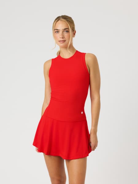 Björn Borg Ace Pocket Ribbed Tank Top Röd, XXL view 2