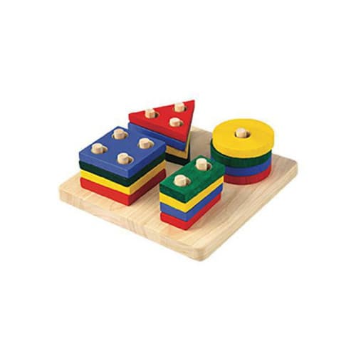 Geometrisk Sorteringsbräda PlanToys