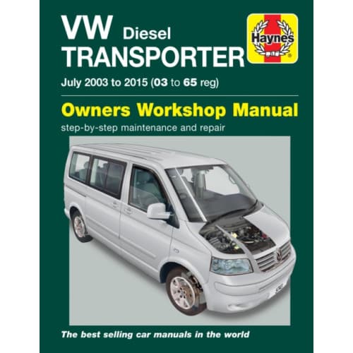 VW Transporter Diesel (July 03 - '15) 03 to 65 (häftad, eng)
