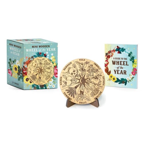 Mini Wooden Wheel Of The Year (häftad, eng)