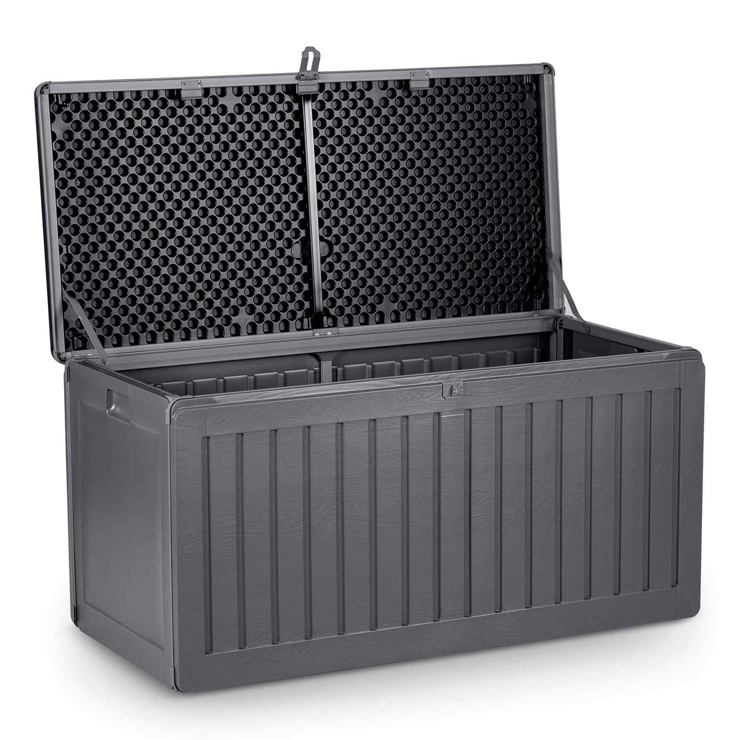 Trädgårdslåda 109 x 51 x 55 cm, 270 liter, grå view 2