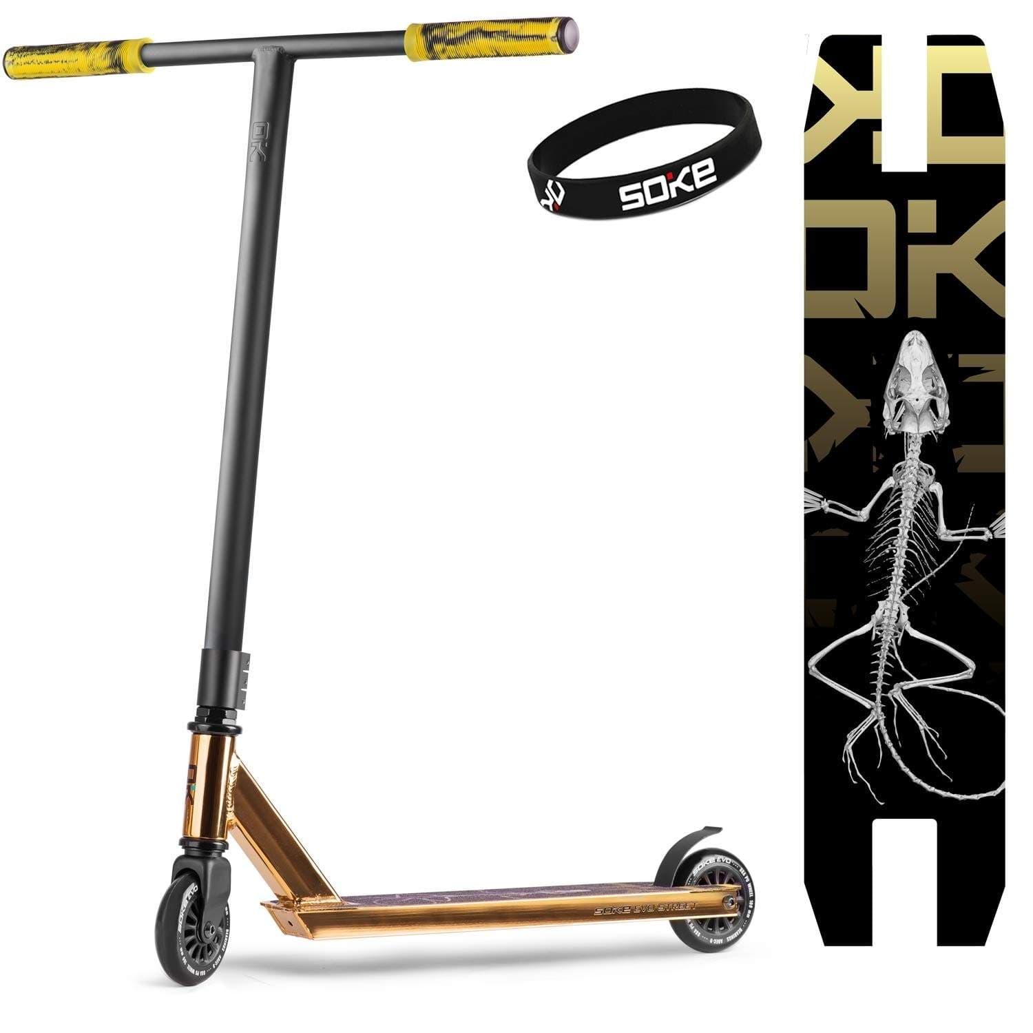 Trick Sparkcykel SOKE EVO Street Guld