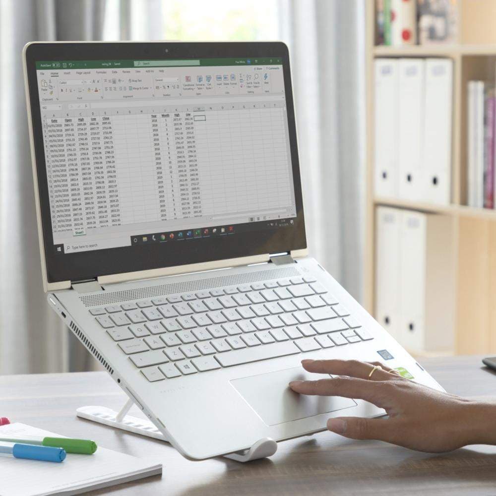 Laptopställ med Öppen Design - Justerbart