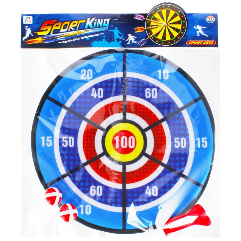 Mega Creative Darttavla med Pilar och Bollar