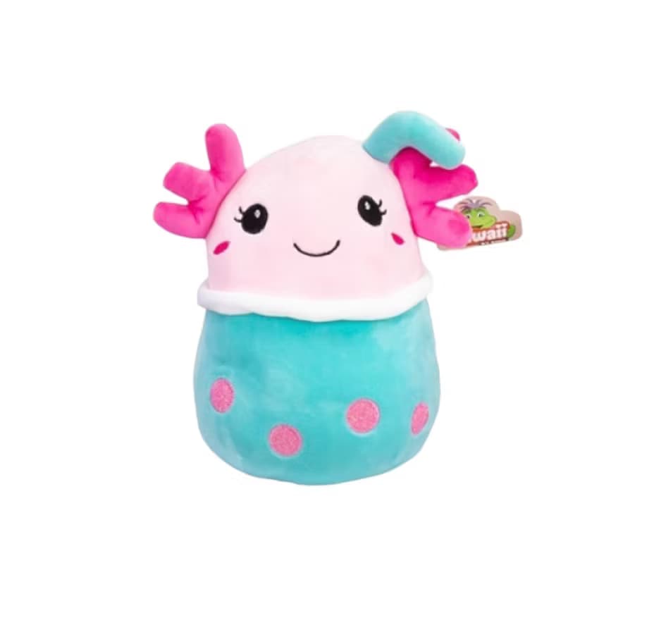 Kawaii Axolotl – Mjukisdjur i Färgglada Pastellfärger