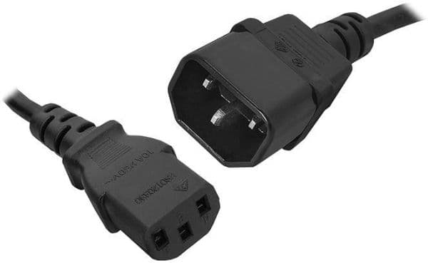 Strömkabel Blow C13 - C14 (9605)