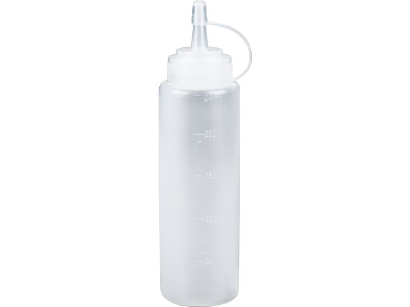 Dressingsflaska ABENA Cater-Line 240 ml, klar, PE/PP - (6 st.)