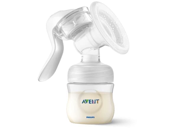 Philips AVENT SCF430/01 Manuell bröstpump, 125 ml, Manuell, Transparent