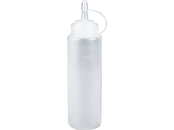 Dressingsflaska ABENA Cater-Line 240 ml, klar, PE/PP - (6 st.)