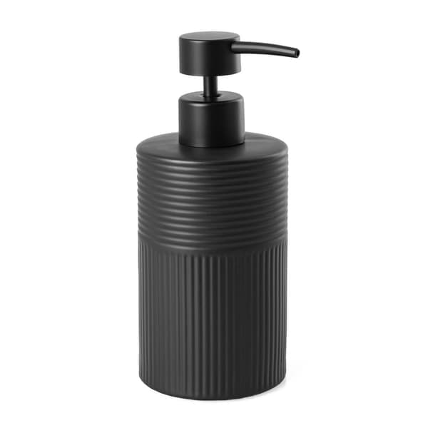 Tvålpump 400 ml AWD IINTERIOR 1916 Tusa svart stengods
