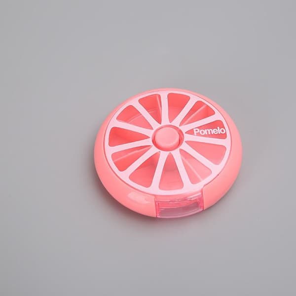 Dosett pillerdosett medicinförvaring pillerbox veckopiller 7 rosa