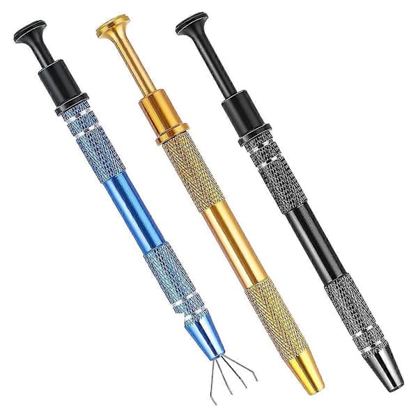 3 st Piercing Ball Grip Tool Set Juvelerarens plockverktyg, 4-klo gripare för smådelar smyckestillverkning_Överraskning