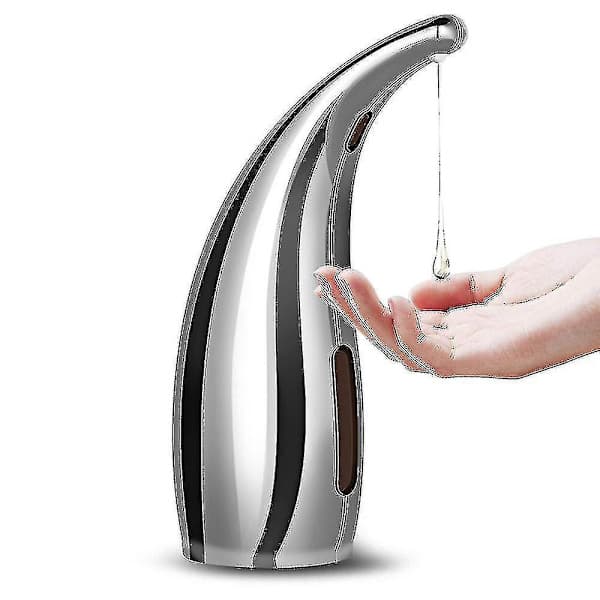 Automatisk Induktions Tvåldispenser Infraröd Handsprit Maskin (silver)
