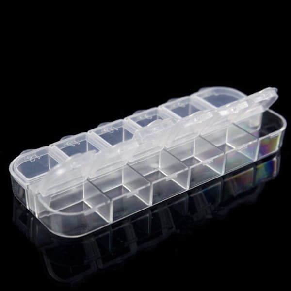 Förvaringsbox med 12 fack - 13 x 5 cm
