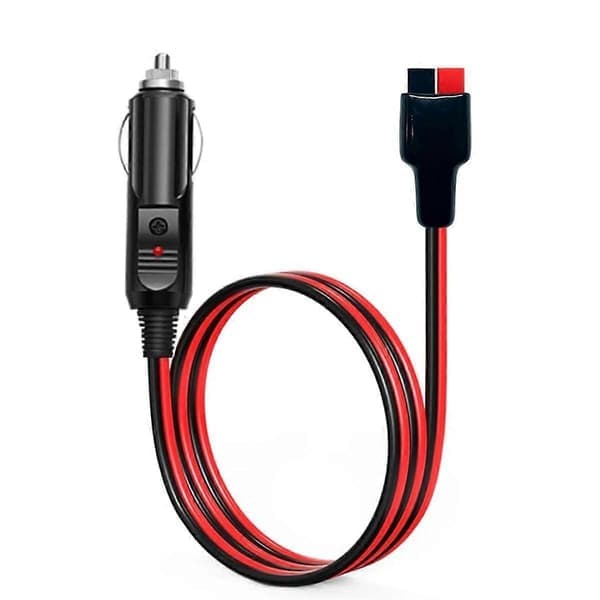 Cigarettändarplugg med 45A kontakt förlängningskabel 14AWG batteriladdaradapter för anderson Port 1M-WELLNGS