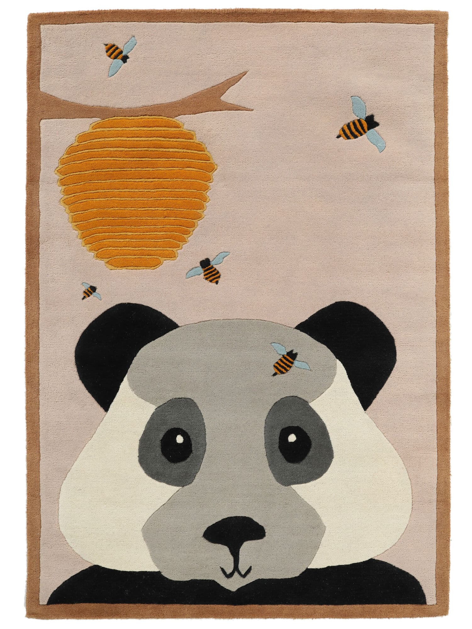 Honey Bear Matta - Ljusrosa 120x180
