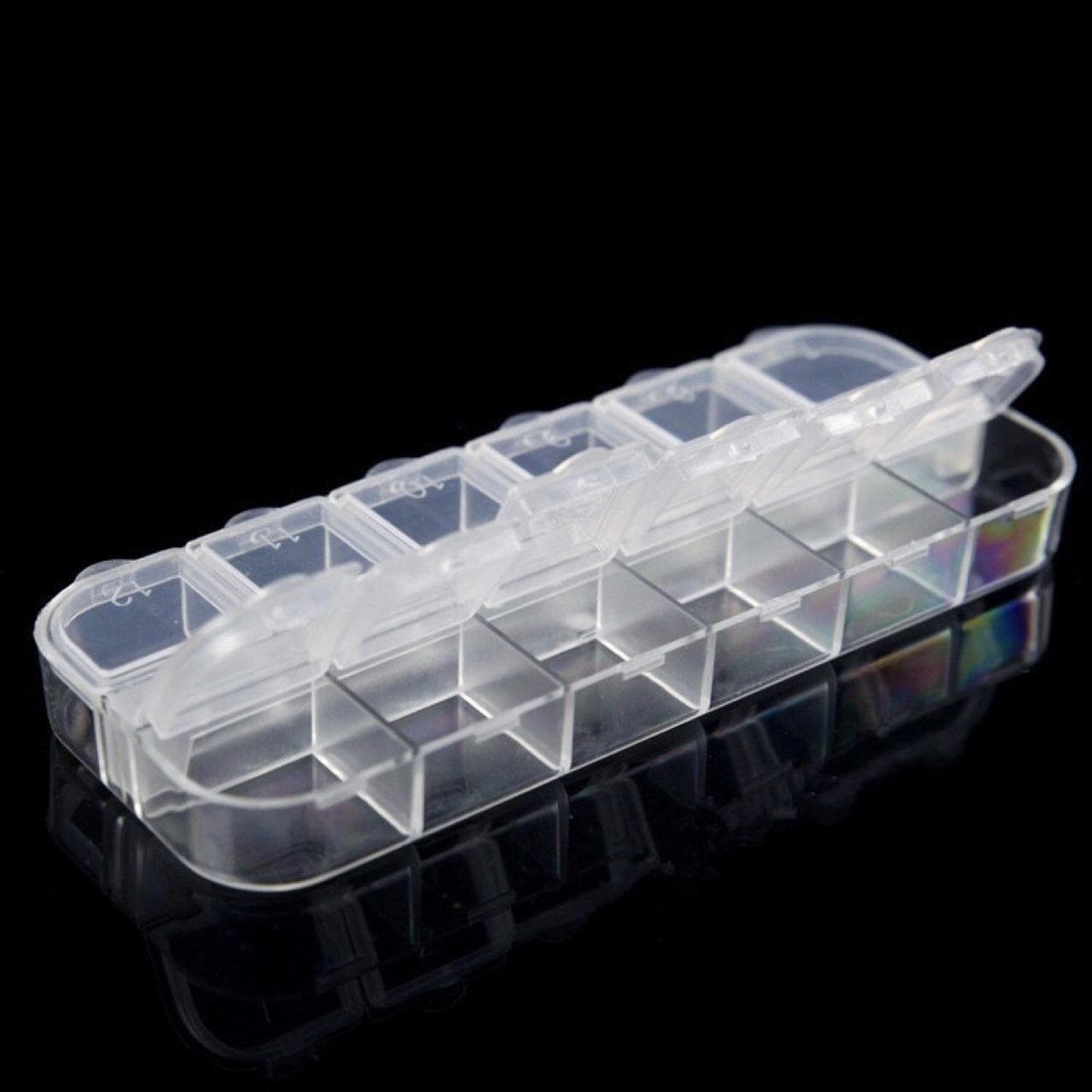 Förvaringsbox med 12 fack - 13 x 5 cm