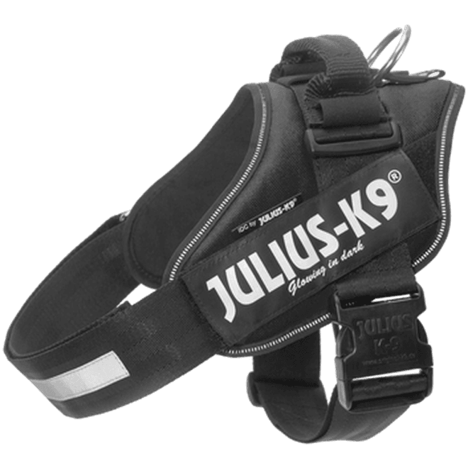 IDC Power-Harness Hundsele Svart Stl 2/XL: 71–96 cm - Hund - Halsband - Julius-K9 - ZOO.se