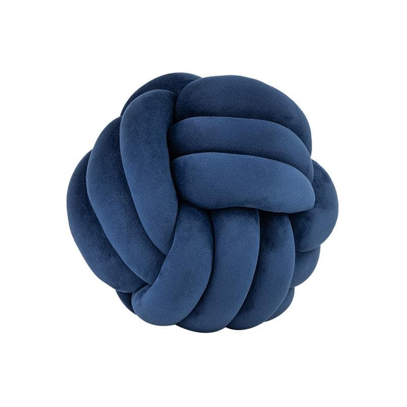 Soft Knot Ball Kuddar Säng Stoppad Kudde Heminredning Kudde Ball Plysch Kast väl försluten väl vadderad