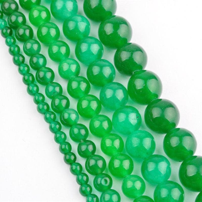 4 6 8 10 12 mm naturlig ädelsten lös pärla för DIY Halsband Armband Smycken 8mm/30pcs