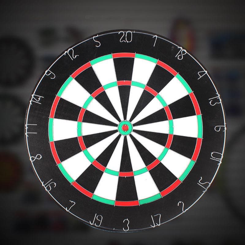 Professionell Darttavla i Pappersimitation Sisal med Järntryck för Tävling och Träning