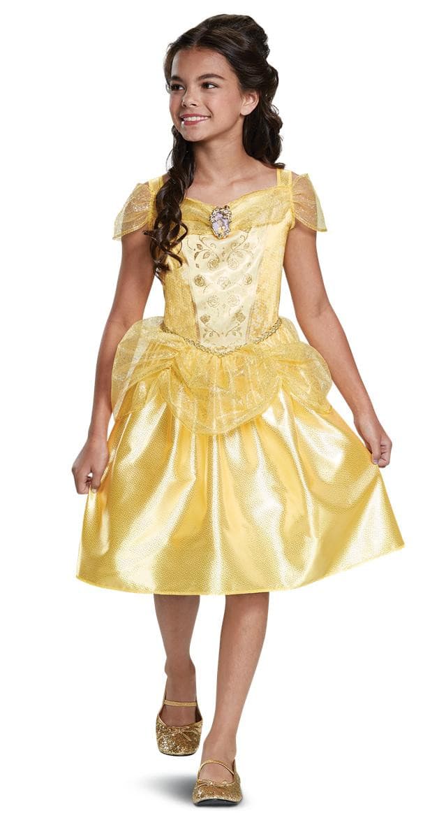 Disney Princess Belle Klänning : Model - M 7-8 år - Disney Princess -  Leksaksaffären