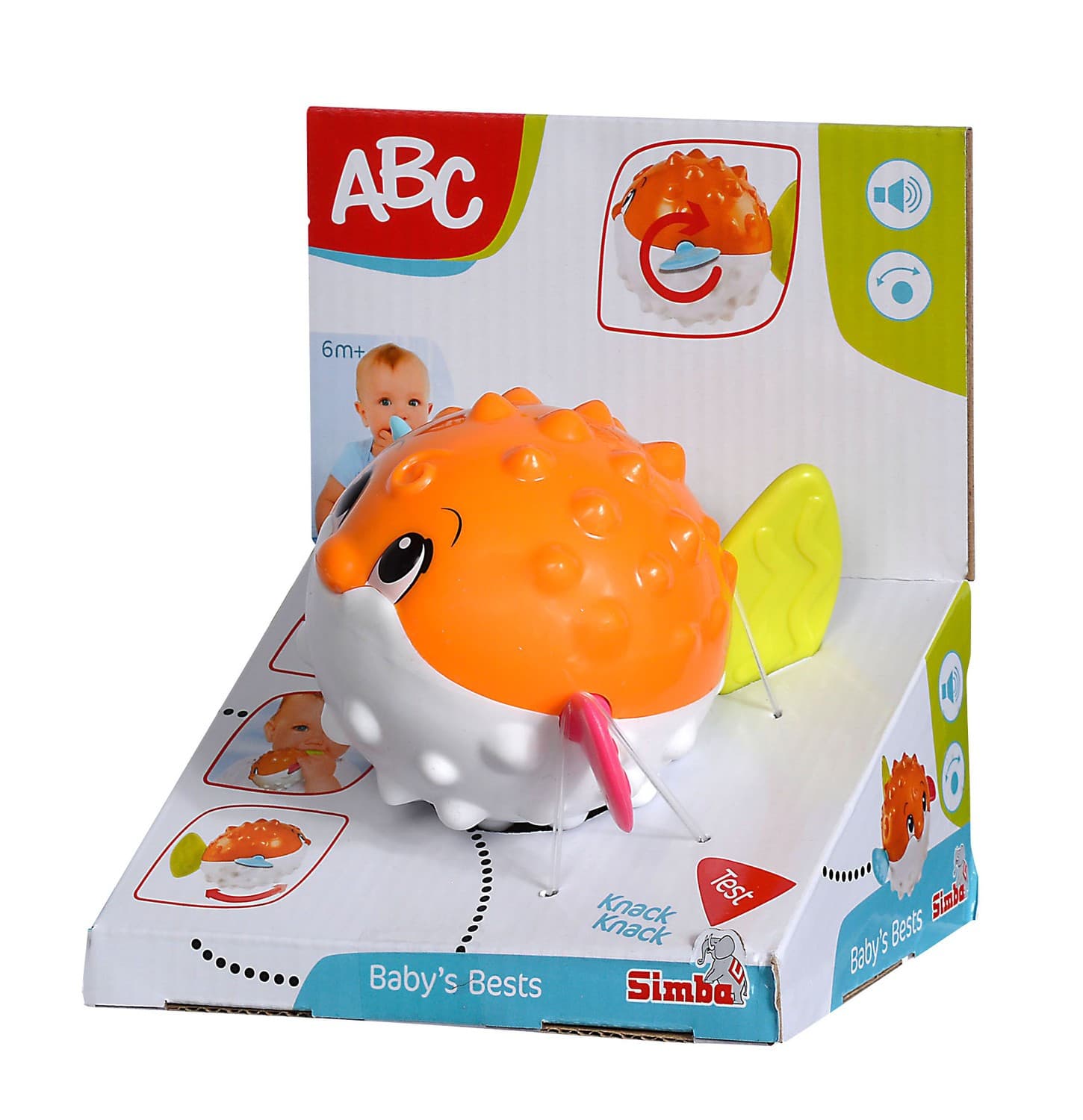 ABC Aktivitetsfisk - Dickie Toys ABC -  Leksaksaffären