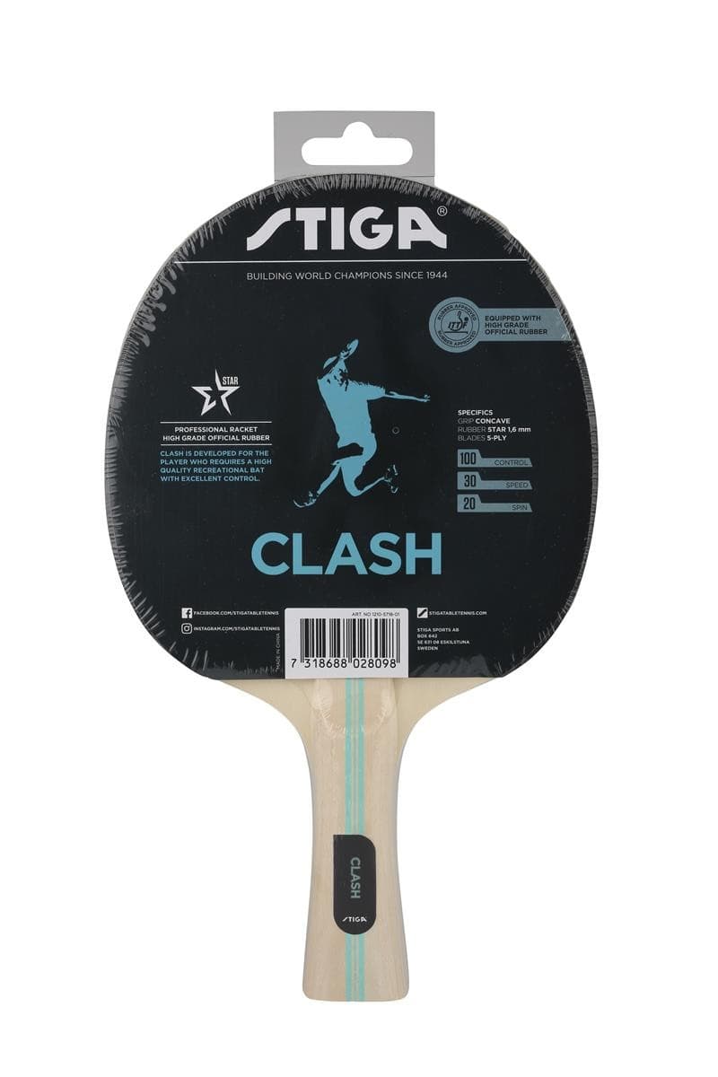 STIGA Clash Pingisracket - Stiga -  Leksaksaffären