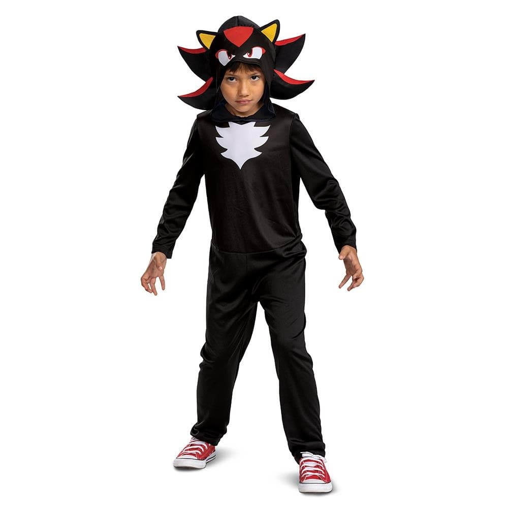 Sonic Movie Shadow Utklädning : Model - M (7-8 år) - Sonic -  Leksaksaffären