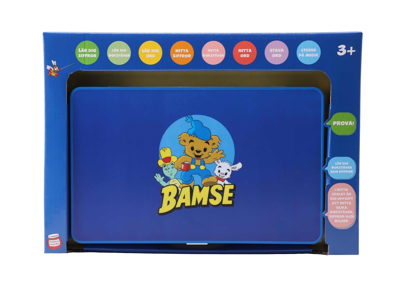 Bamse Dator Lek och lär SE - Bamse -  Leksaksaffären