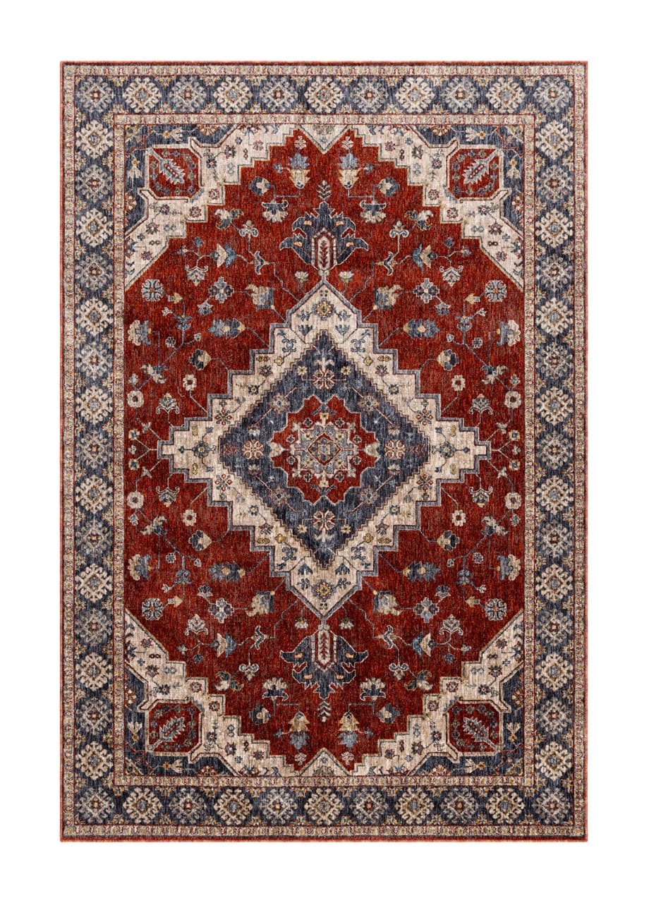 Giza Medallion Röd - Matta - 240 x 340 cm