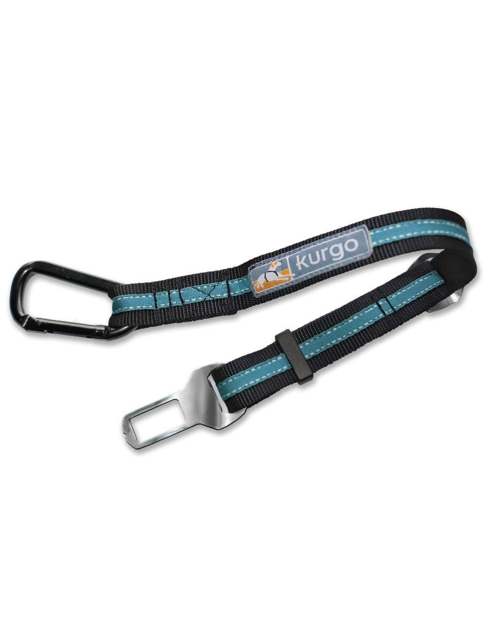 Kurgo - Direct to Seatbelt Tether, Blue