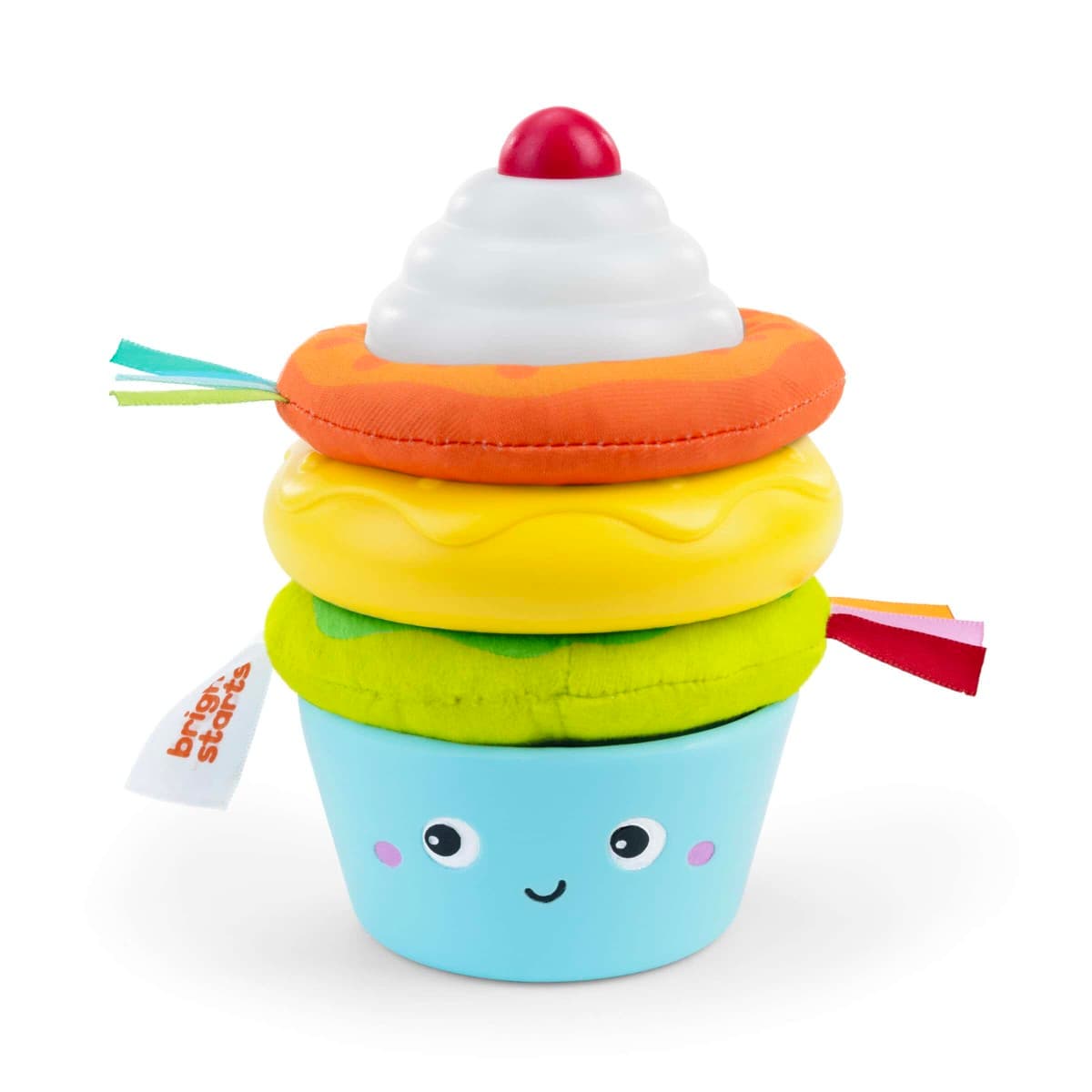Bright Starts - Cupcake Tower¿ Stacking Toy with Teether