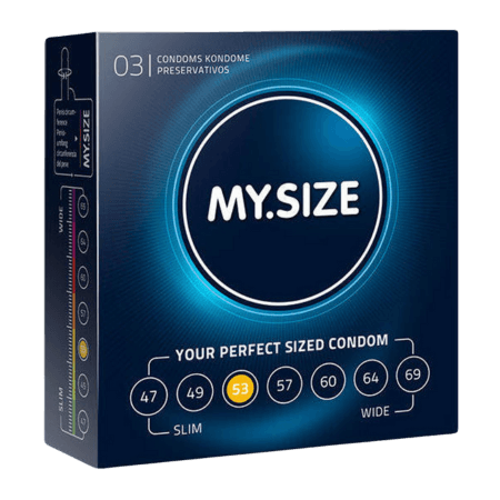 My.Size 53mm Kondomer - 3 st.