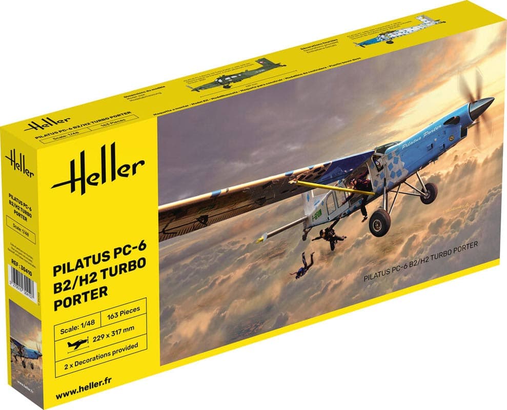 Heller Pilatus PC-6 B2/H2 Turbo Porter - 1:48