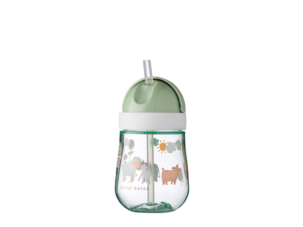 Mepal Mio Barnmugg med sugrr 300 ml Little Farm