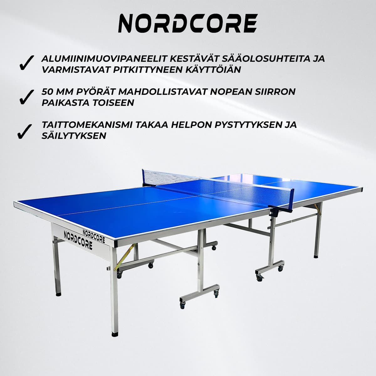 Nordcore Pingisbord Outdoor Premium view 2