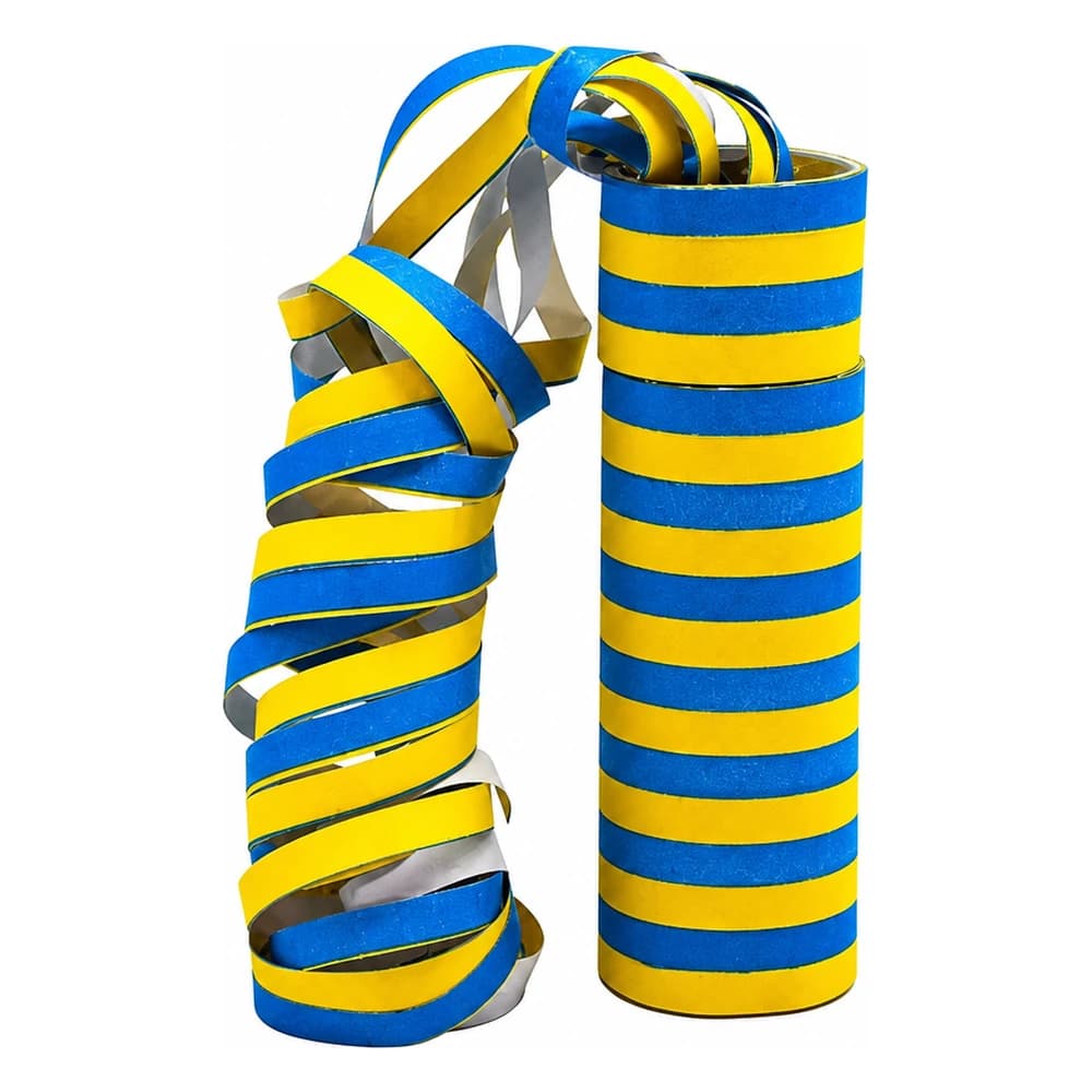 Serpentiner Blå och Gul 2-pack