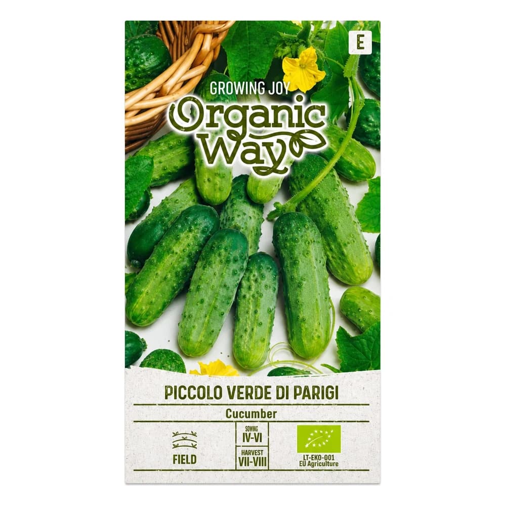 Organic Way Fröer Piccolo Verde Di Parigi